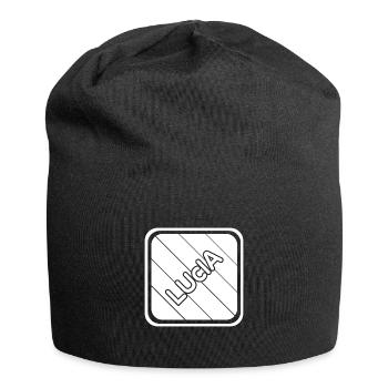 First name Lucia - Jersey Beanie - black - Front