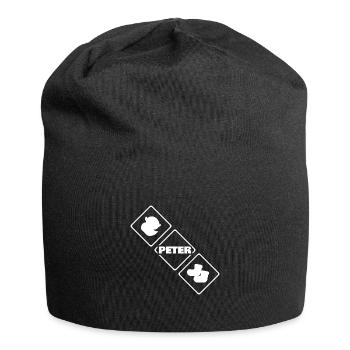 Peter as Birth - Jersey Beanie - black - Front