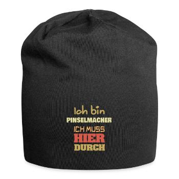 Beruf Pinselmacher - Jersey-Beanie - Schwarz - Vorne