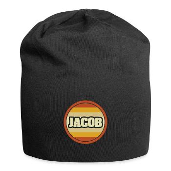 First name Jacob - Jersey Beanie - black - Front