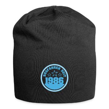 1986 - Jersey-Beanie - Schwarz - Vorne