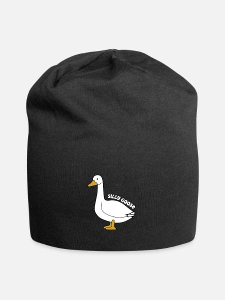 Silly Goose gift - Jersey-Beanie - Schwarz