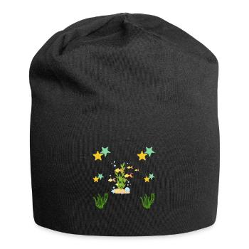 Sous la mer - Bonnet en jersey - noir - Devant