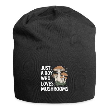 Champignons Champignons Champignon Champignon - Bonnet en jersey - noir - Devant