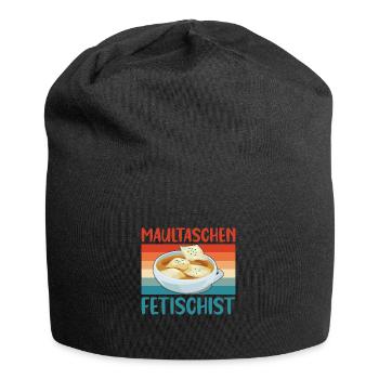 MAULTASCHEN FETISCHIST - Jersey-Beanie - Schwarz - Vorne
