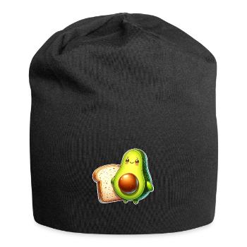 Avocado Toast - Jersey Beanie - black - Front