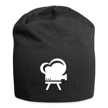 film de caméra - Bonnet en jersey - noir - Devant