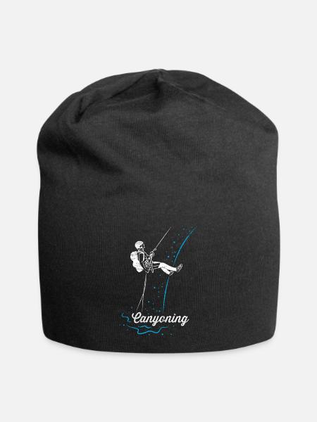 Canyoning - Jersey-Beanie - Schwarz