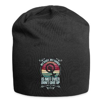 My body, my choice - Jersey Beanie - black - Front