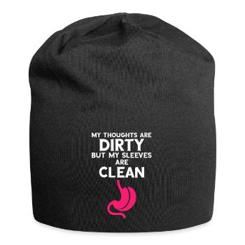 Gastric bypass and gastric bypass surgery design - Jersey Beanie - black - Front