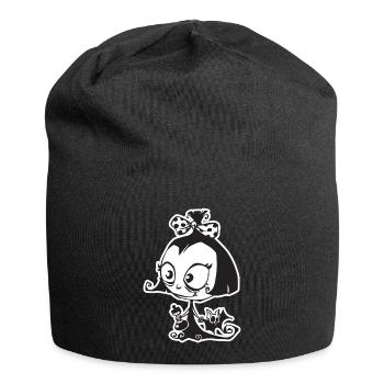 Baby-Vampir - Jersey-Beanie - Schwarz - Vorne