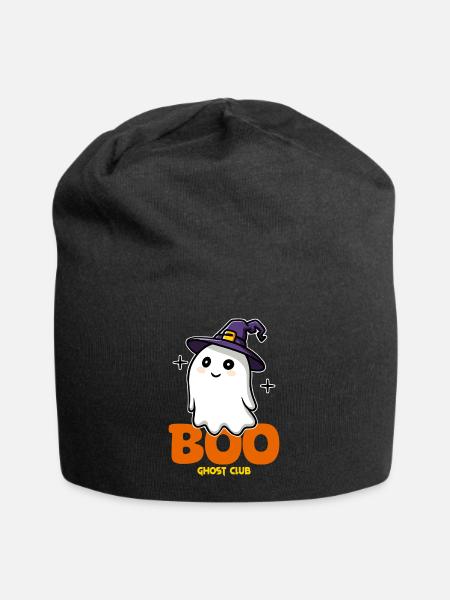 Ghost club Halloween - Bonnet en jersey - noir