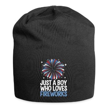 Pyrotechnie Feux d’artifice Pyrotechnie - Bonnet en jersey - noir - Devant