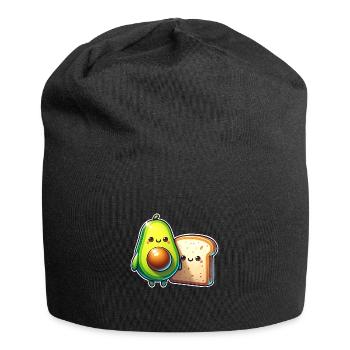 Avocado Toast - Jersey Beanie - black - Front