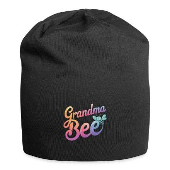 abeille abeille apicultrice abeille abeille - Bonnet en jersey - noir - Devant