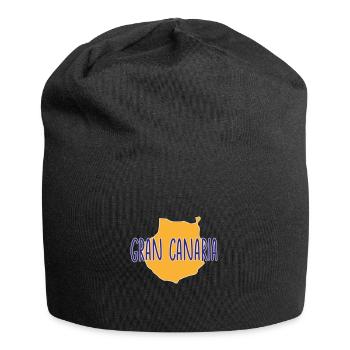 Gran Canaria - Jersey Beanie - black - Front