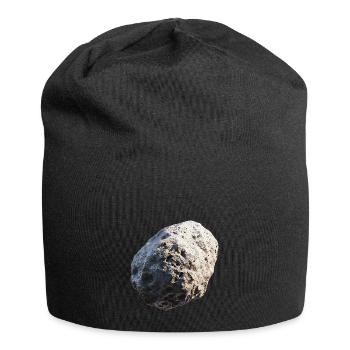 Asteroid - Jersey-Beanie - Schwarz - Vorne