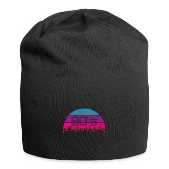 80s party | Live | Vintage | Retro | 80s - Jersey Beanie - black - Front