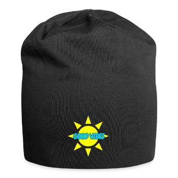 BONNES VIBRATIONS - Bonnet en jersey - noir - Devant