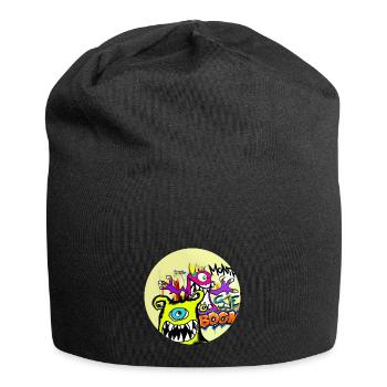 Grafitti Monster Boom - Jersey Beanie - black - Front