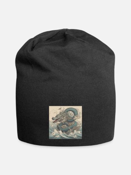 Dragon - Bonnet en jersey - noir
