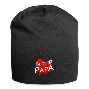 BESTER PAPA - Jersey-Beanie - Schwarz - Vorne