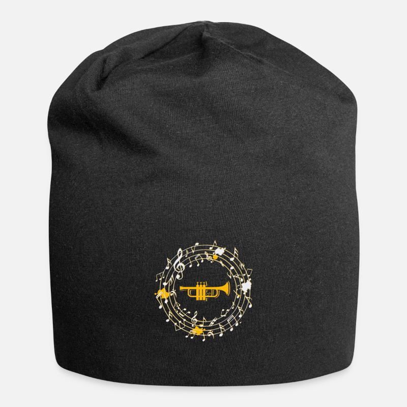 Trompette - Bonnet en jersey - noir