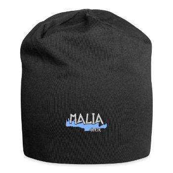 Malia Crete Summer Greece Holiday / Gift - Jersey Beanie - black - Front