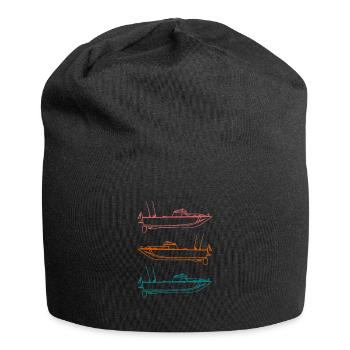 Boot - Jersey-Beanie - Schwarz - Vorne