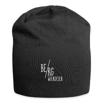 Berg Wandern - Jersey-Beanie - Schwarz - Vorne