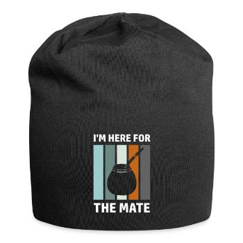 Mate Saying Amérique latine Sud-Américain Yerba - Bonnet en jersey - noir - Devant