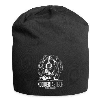 KOOIKERTASTISCH Kooikerhondje Hundespruch Hunde - Jersey-Beanie - Schwarz - Vorne
