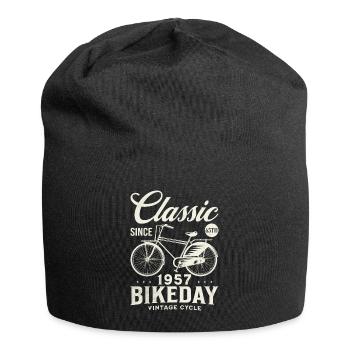 Cyclist 1957 Bike 65 years anniversary - Jersey Beanie - black - Front