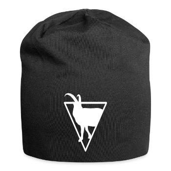 Triagnle - Chèvre - - Bonnet en jersey - noir - Devant