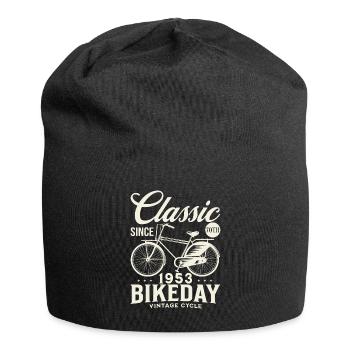 Fan De Vélo 1953 70 Ans Anniversaire Cycliste - Bonnet en jersey - noir - Devant