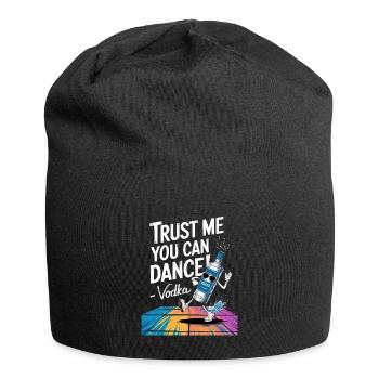 Trust me you can dance. - Vodka - Jersey-Beanie - Schwarz - Vorne