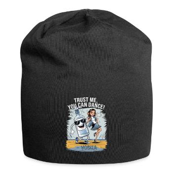 Trust me you can dance. - Vodka - Jersey-Beanie - Schwarz - Vorne