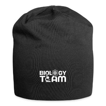 Biologie Team DNA Biologe Biologin Biologisch - Jersey-Beanie - Schwarz - Vorne