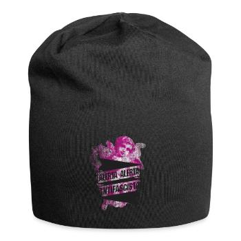 Ange antifasciste - Bonnet en jersey - noir - Devant