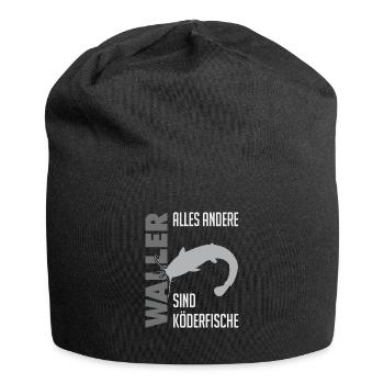 Wels fischen Kampf mit dem starken Wels - Jersey-Beanie - Schwarz - Vorne