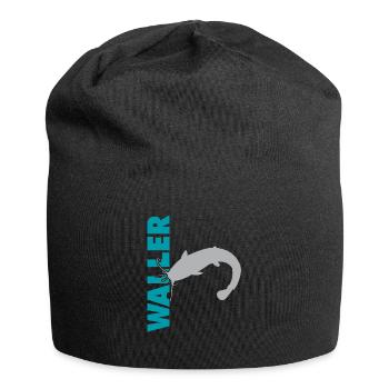 Wels fischen Kampf mit dem starken Wels - Jersey-Beanie - Schwarz - Vorne