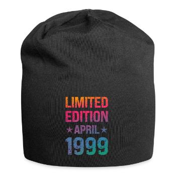 Limited Edition 25 Geburtstag Party Jahrgang 1999 - Jersey-Beanie - Schwarz - Vorne
