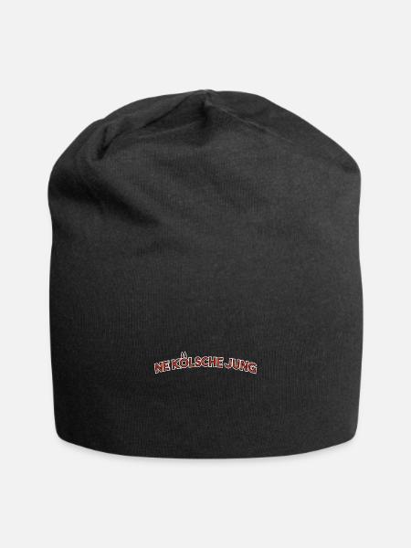 ne koelsche jung Kölner Jungs Jung us Kölle - Jersey-Beanie - Schwarz