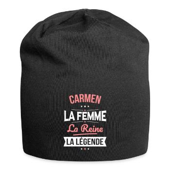 Carmen - La Femme - La Reine - La Légende - Bonnet en jersey - noir - Devant