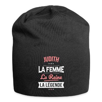 Judith - La Femme - La Reine - La Légende - Bonnet en jersey - noir - Devant