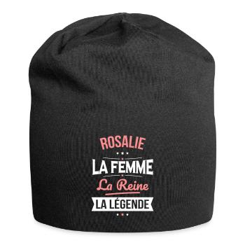Rosalie - La Femme - La Reine - La Légende - Bonnet en jersey - noir - Devant