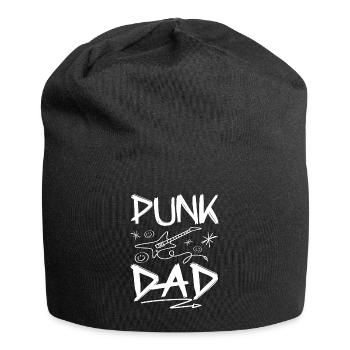 Dad Punk Rock - Jersey Beanie - black - Front