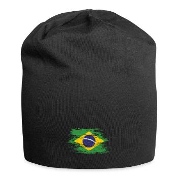 Brasilien used - Jersey-Beanie - Schwarz - Vorne