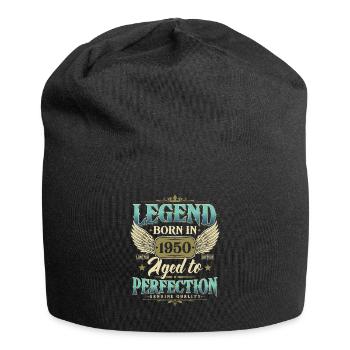 Légende Naissance des années 1950 Vintage Cadeau d’anniversaire - Bonnet en jersey - noir - Devant