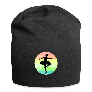 Ballerina ballet dancer tutu - Jersey Beanie - black - Front